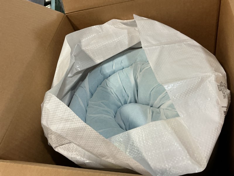 Condition photo showing New/Like New for Amazon Basics Twin Mattress Topper, Cooling Gel-Infused, CertiPUR-US Certified, 2 Inches, Blue Twin 2" Memory Foam