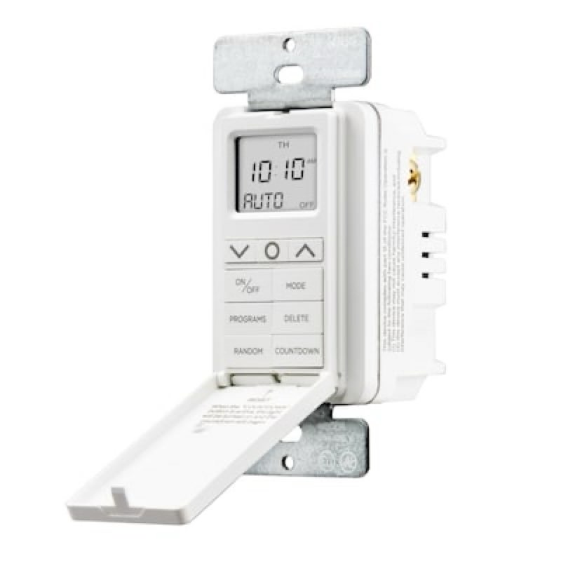 utilitech 15 -amps 120-volt indoor programmable digital lighting timer