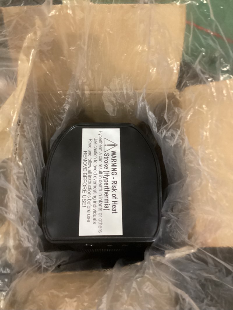 Condition photo showing As Is for Comfort Zone Oscillating Tower Space Heater with Remote Control for Indoor Use, 30 inch, Digital Adjustable Thermostat, Timer, LCD Display, Safety Tip Over Switch, Overheat Protection, 1500w, MT1030 30"