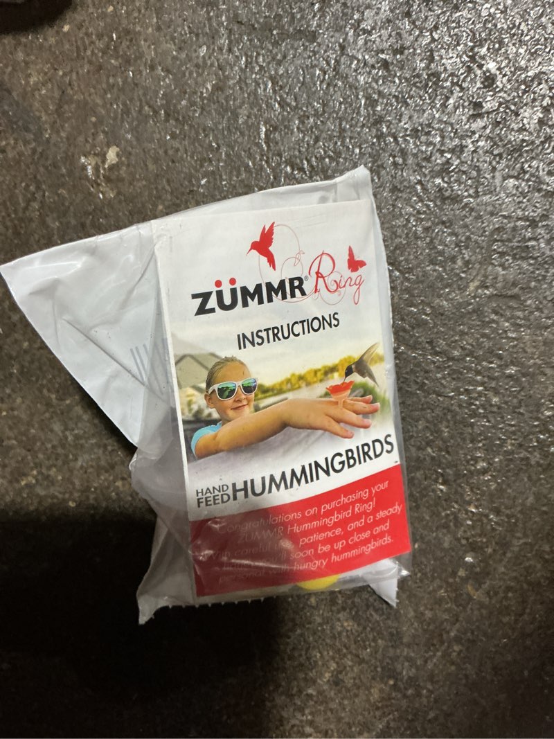 Condition photo showing New/Like New for (Bidding on 20) 2-Pack - ZUMMR Hummingbird Ring Feeder - Hand Feed Hummingbirds Right in Your Backyard. Get up Close and Personal with Nature. Proudly Made in The U.S.A. - The Original