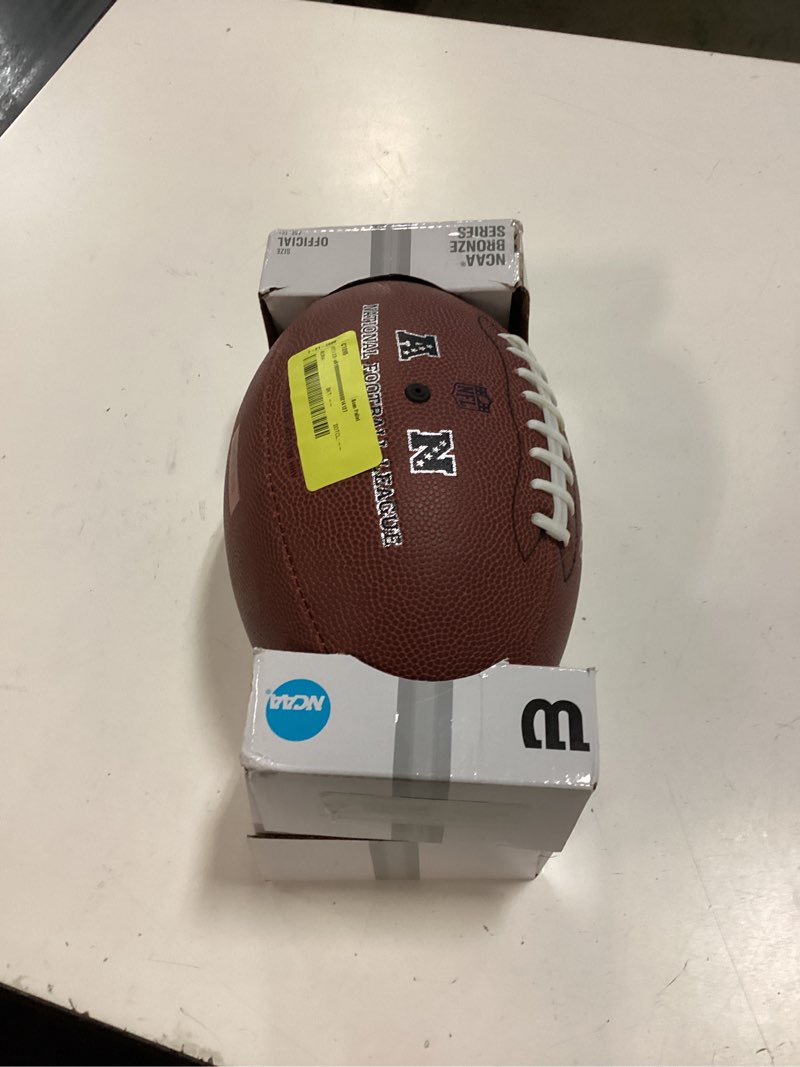 Condition photo showing New/Like New for wilson nfl limited recreational football - brown, junior size