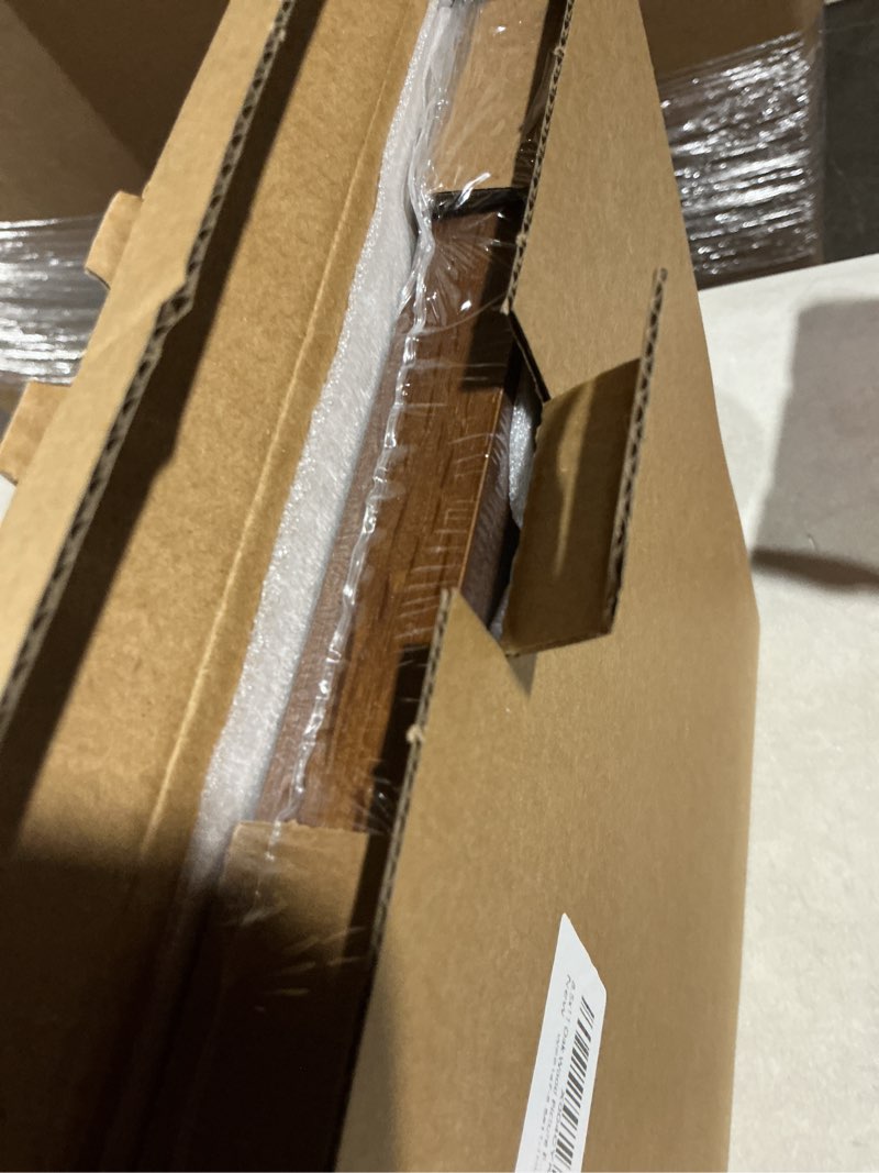 Condition photo showing Good Condition for 4x6 Oak Wood Picture Frame - 4"x6" Photo Frame, 4x6 Picture Frame Wood, Natural Solid Wooden Picture Frames for Wall Art Photo and Prints(1 Pack, Walnut) Walnut-1P 4x6