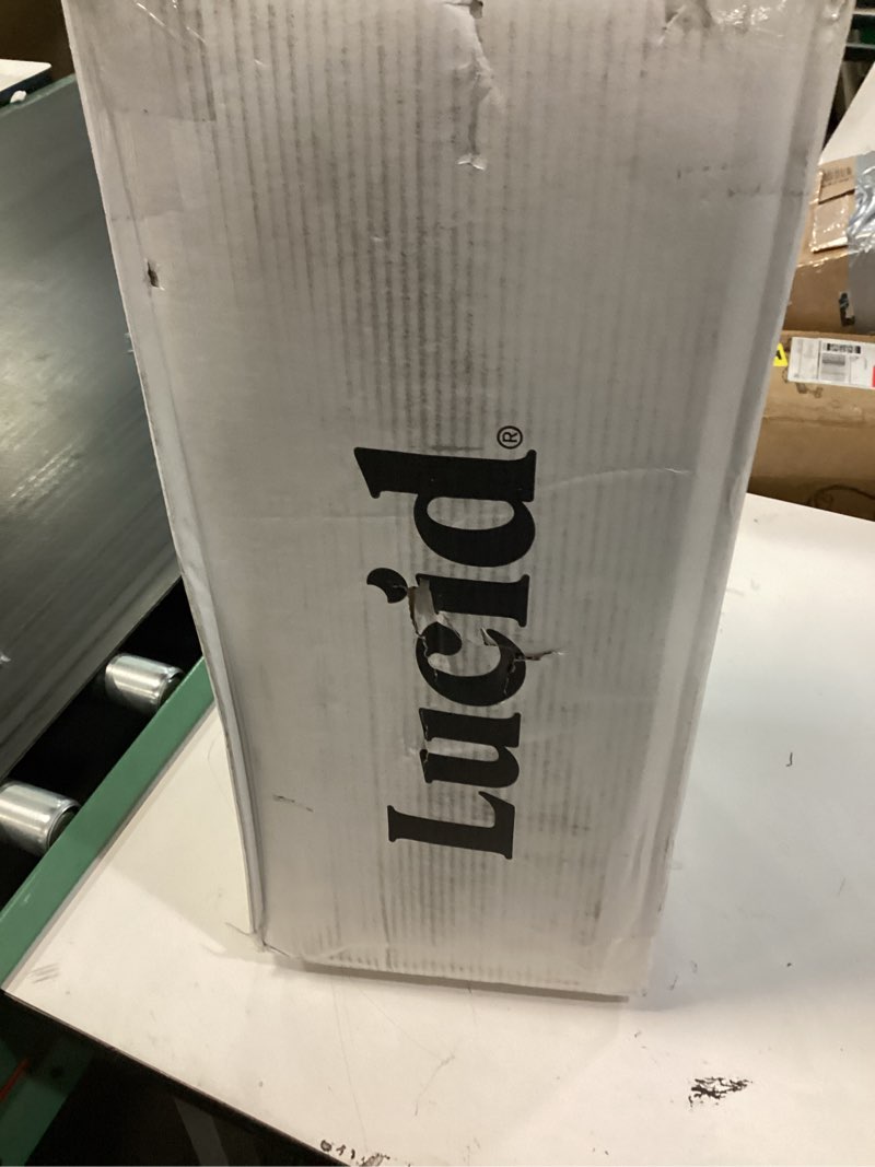 Condition photo showing New/Like New for lucid 2 inch zoned gel memory foam mattress topper, queen 2 inch queen gel