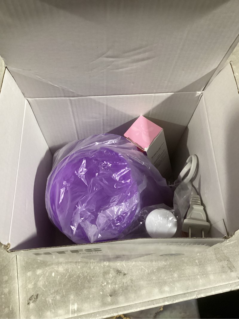 Condition photo showing New/Like New for Facial Steamer for Face Nano Facial Mister Sprayer Set, Face Steamer for Facial Deep Cleaning, Portable Mini Face Steamer for Clogged Pore, Sinuses (Include Blackhead Remover Kit, Brush)