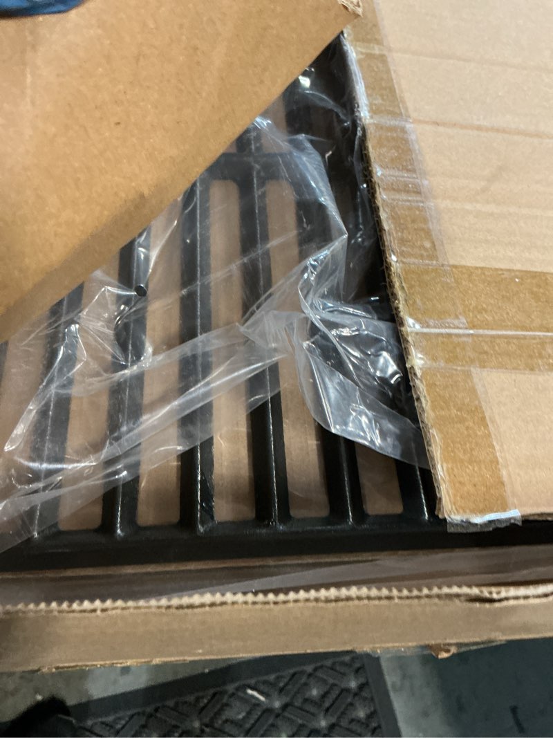 Condition photo showing Good Condition for direct store dc132 19.5” x 12.9" grill grates replacement for weber 7524, 7528, genesis 300 e/s 310 320 330 ep310 ep320 ep330 gas grill (2007-2016 only), set of 2 cast iron cooking grid grates cast iron grates for weber genesis 300(2007-2016)