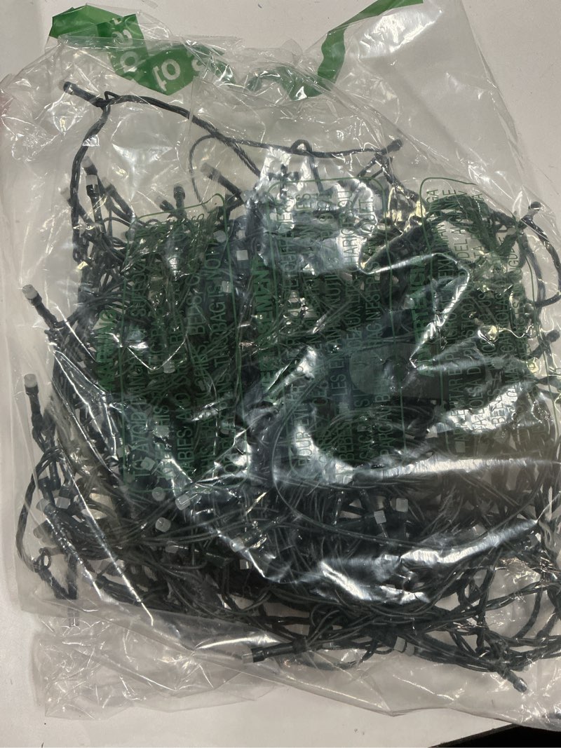 Condition photo showing As Is for 240LED Smart Color Changing Christmas Lights App Controlled, 95FT Waterproof RGB Twinkle String Light Music Sync Multiple Modes, Christmas Lights with Remote & Timer Indoor Outdoor Xmas Decorations RGB-APP 240 LED Smart