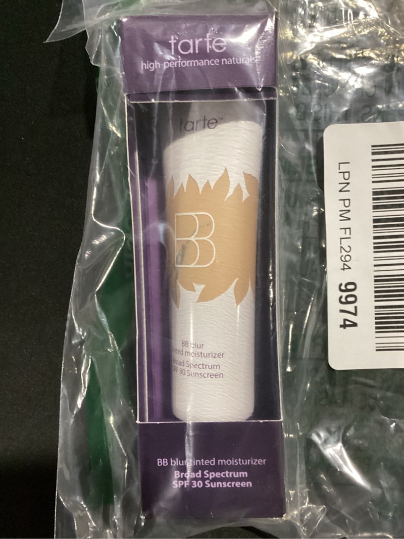 Condition photo showing Good Condition for tarte bb blur tinted moisturizer broad spectrum spf 30 – medium buildable coverage with natural lightweight matte finish, vegan & cruelty free fair-light