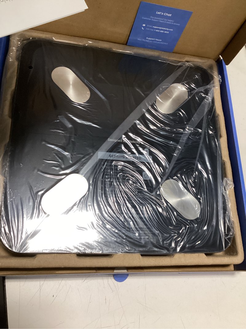 Condition photo showing Good Condition for Etekcity Smart Scale for Body Weight, FSA&HSA Eligible, Bathroom Digital Weighing Scale with BMI, Body Fat, Muscle Mass, Accurate Bluetooth Home User Health Equipment Sync Apps Classic-Black