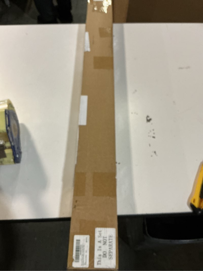 Condition photo showing New/Like New for Mumufy 36 Inch Wood Taper Candle Holders for Table Centerpiece Dark Brown Giant Wooden Birthday Party Candlestick Farmhouse Long Candle Holders Decorations for Wedding Anniversary Desktop Dark Brown