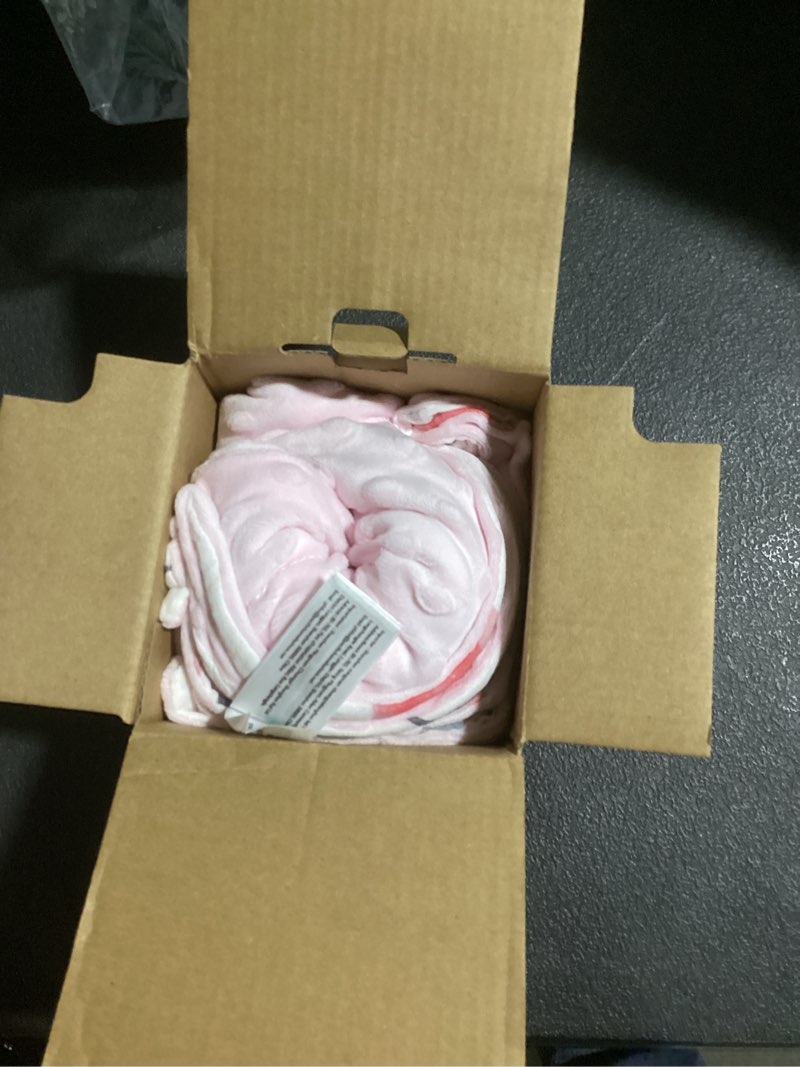 Condition photo showing Good Condition for david's kids muslin minky baby blanket for girls with muslin cotton front and dotted fleece backing, breathable and soft lightweight receiving blanket for newborns, 30x40 inches, floral floral 30''x40''