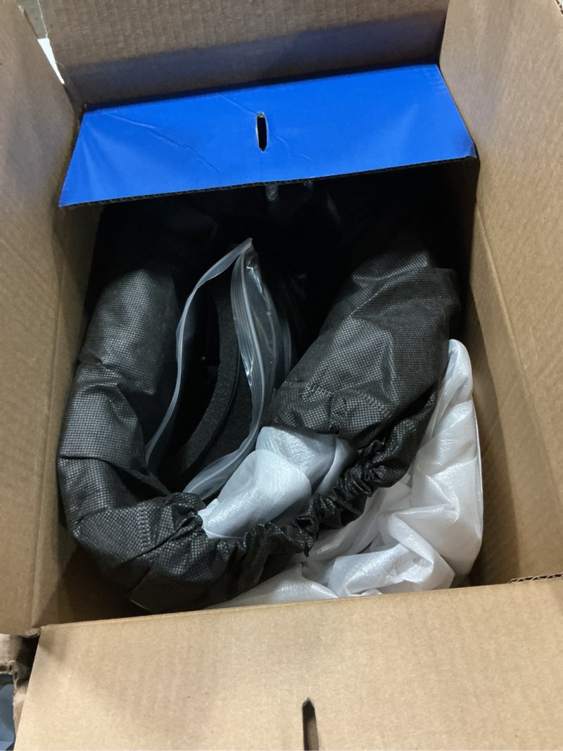 Condition photo showing Good Condition for youth dirt bike helmet dot certified - full face motorcycle helmet for off-road, atv, street riding, includes adjustable goggles & protective gloves blue medium