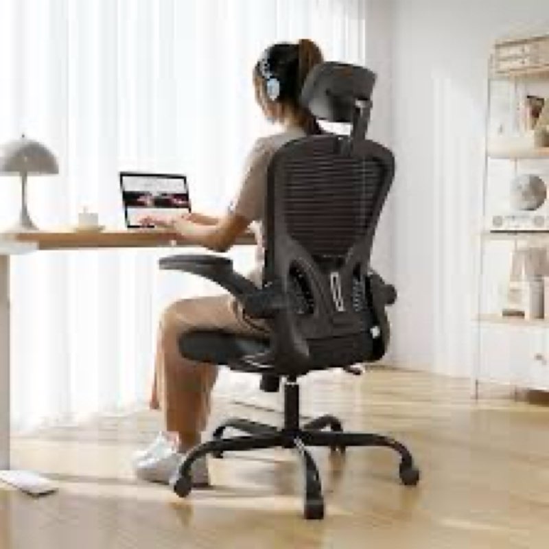 synorla office chair ergonomic desk chair, 330lbs capacity, high back computer design for long hours
