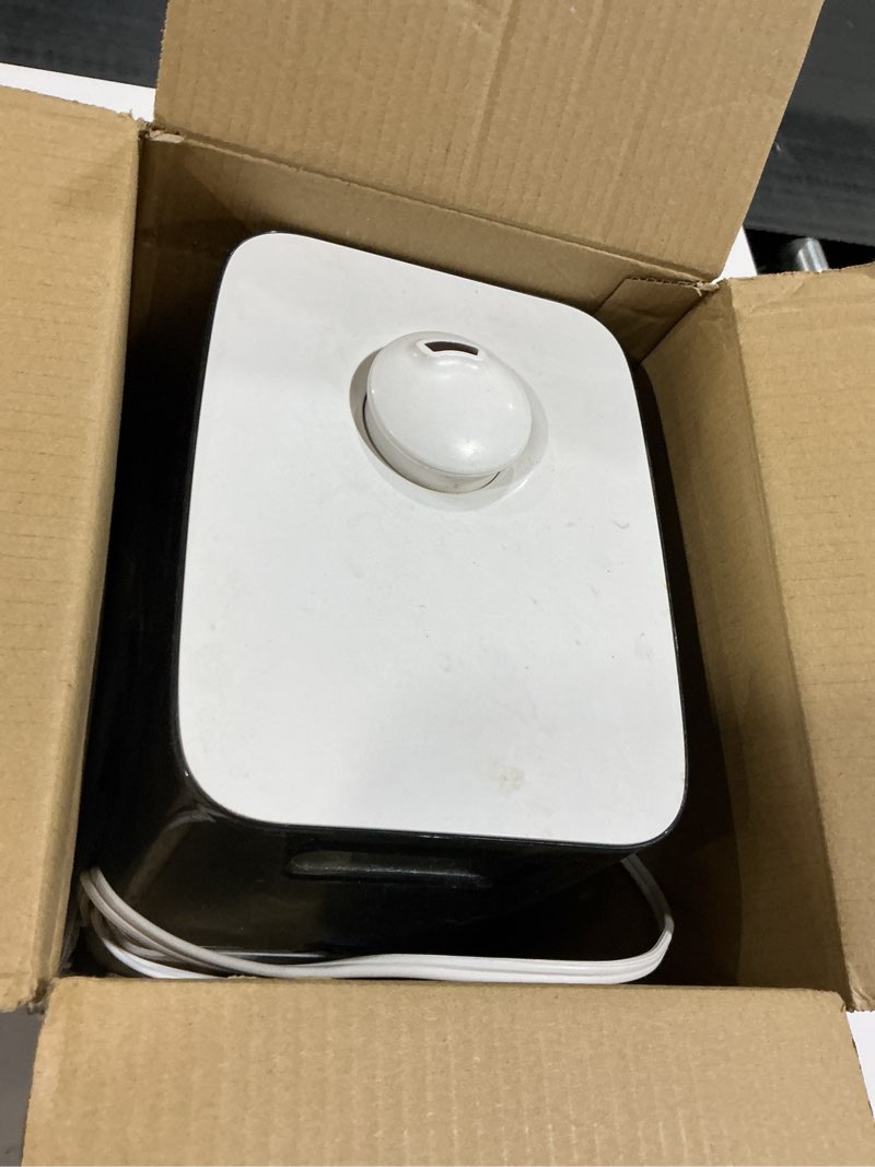 Condition photo showing As Is for LEVOIT Humidifiers for Bedroom Large Room Home, (6L) Cool Mist Top Fill Essential Oil Diffuser for Baby & Plants, Smart App & Voice Control, Rapid Humidification & Auto Mode - Quiet Sleep Mode, Gray Gray Classic300S