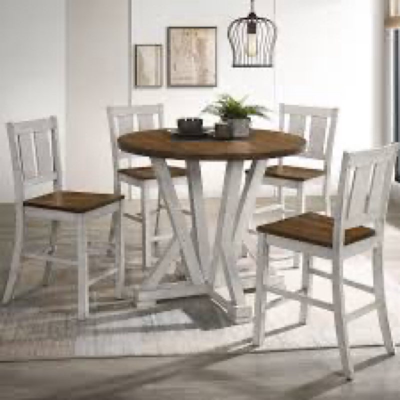 Siga Round Counter Height Dining Table