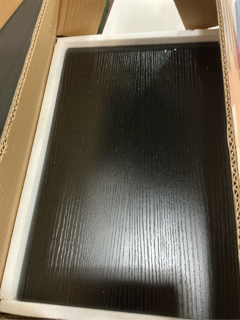 Condition photo showing Good Condition for qeeig 10" deep floating shelves for wall - 10 x 16 inch book shelf bathroom bedroom kitchen living room hanging bookshelf farmhouse set of 3, black (025-40b3) 10"d x 15.7"w black