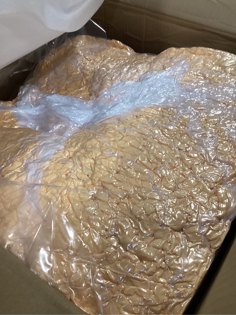 Condition photo showing New/Like New for MAXYOYO Bean Bag Chair, Floor Sofa with Handle, Bean Bag Chairs for Adults and Kids, Teens Living Room Bean Bag, Accent Sofa Chair with Pocket for Gaming Reading Relaxing Standard Orange