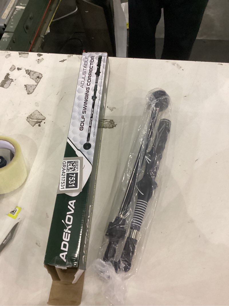 Condition photo showing New/Like New for Golf Swing Trainer Aid - Foldable Adjustable Golf Training Aid with Arm Band and Practice Balls to Practice Hinge, Forearm Rotation, and Shoulder Turn