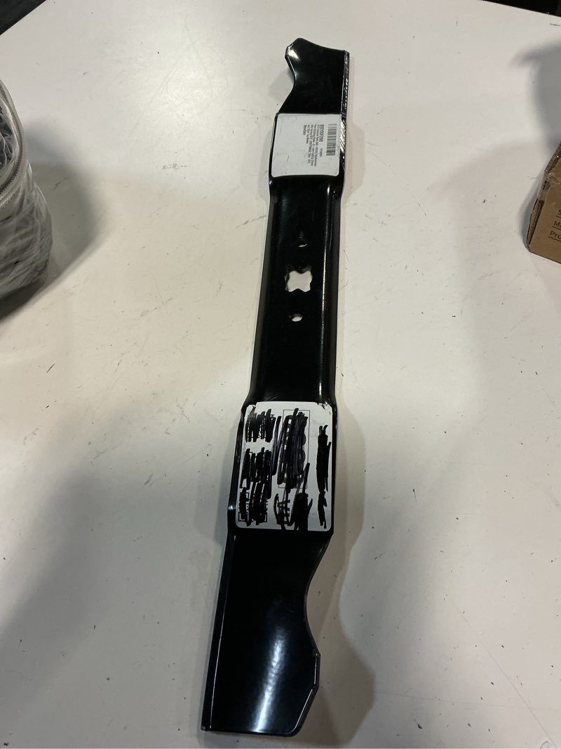 Condition photo showing Good Condition for mtd genuine parts (942-0741a) replacement part mulching blade-21-inch cutting decks fits various mtd, craftsman, troy-bilt, and other top models | fits murray troy-bilt yard-machines pioneer 460 300 cc94m cc98m 220 214 cc999es