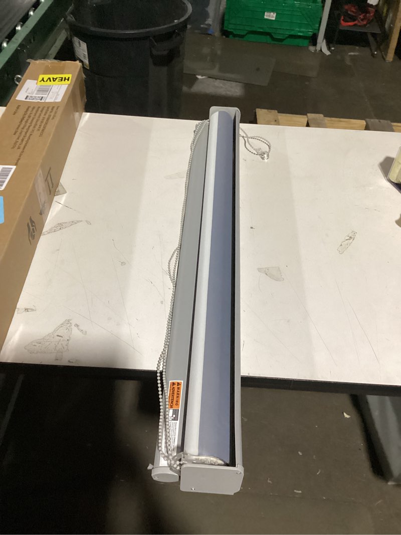 Condition photo showing As Is for Similar to Changshade Zebra Blinds for Windows Custom Size, Blackout Zebra Roller Shades for Sliding Glass Door Dual Layer Horizontal, Privacy Light Blocking Day and Night for Home,Office,Bathroom, Beige Color