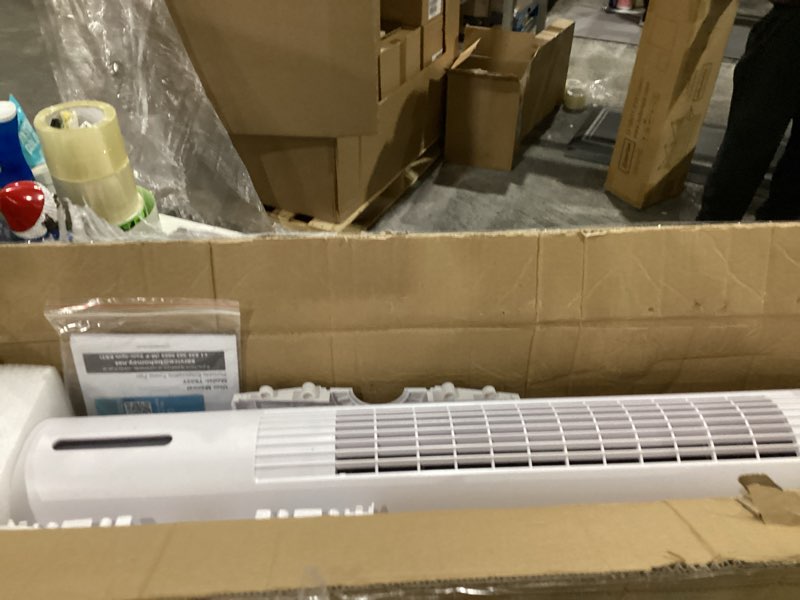Condition photo showing New/Like New for Evaporative Air Cooler, 35" Windowless Air Conditioner Portable w/3 Speeds, 25ft Remote, Smart Timer & Water Tank, Portable Air Conditioners No Windows Needed, 90°Oscillating AC Unit for Room