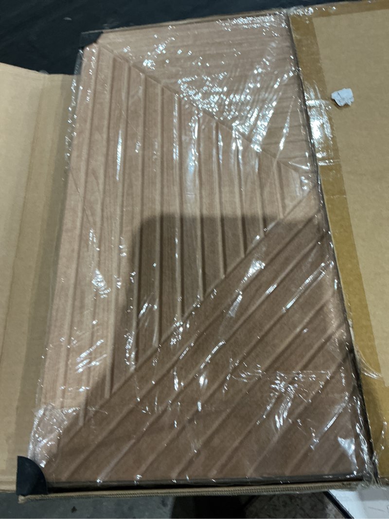 Condition photo showing Good Condition for cork board 48" x 36" alternative - 12 pack felt wall tiles, cork boards for walls pin board bulletin board office decor (black) dark