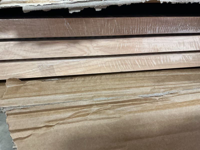 Condition photo showing As Is for Large 3D Textured Framed Boho Neutral Abstract Wall Art for Living Room, 3 Piece Modern Paintings Artwork for Walls, Black White Brown Minimalist Geometric Pictures for Hallway Office Wall Decor 24x36 In 24" W x 36" H x 3Pcs Monochrome