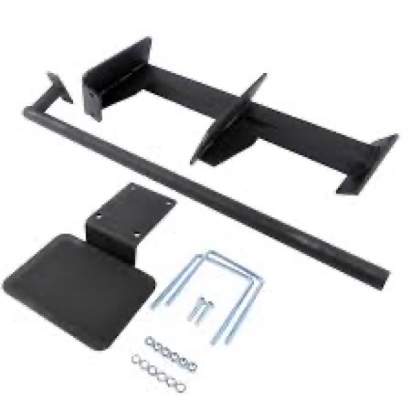 Flynsu 3 Step Boat Trailer Steps, Universal Fit Bass Boat Trailer Tongue Steps 3-3.5" Wide & 3-4" Ta