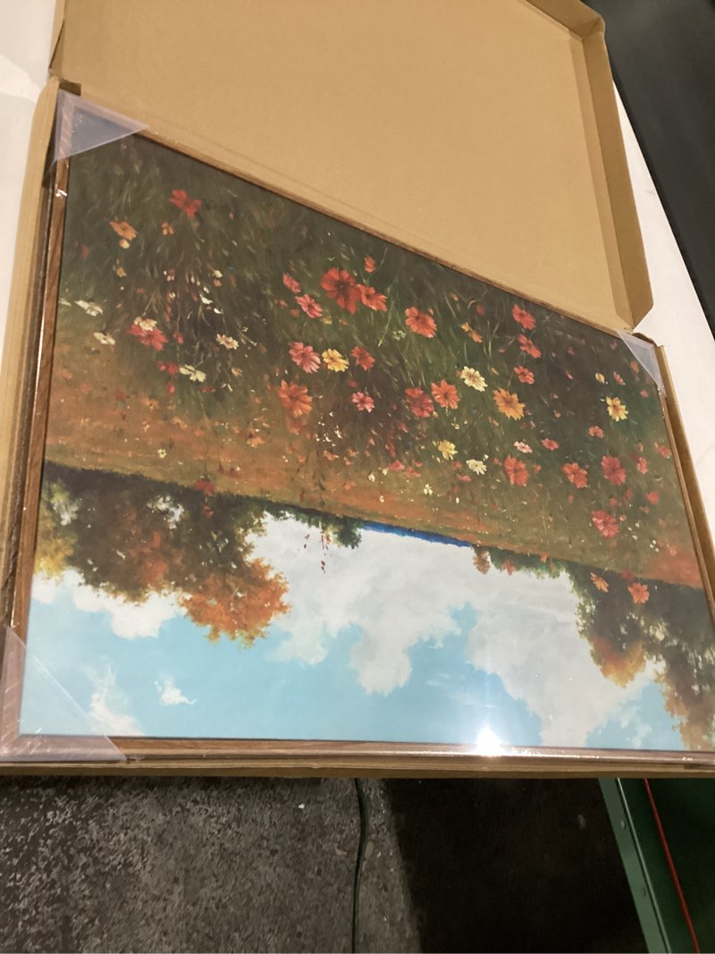 Kissfox framed vintage 16”x24” 