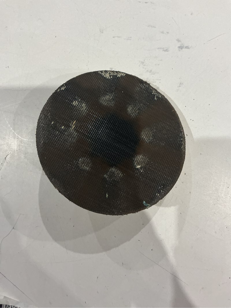 Condition photo showing As Is for gator zip pad -grit backer pad sandpaper