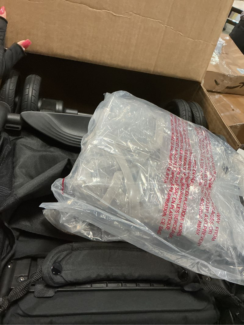 Condition photo showing Good Condition for mompush nexis carbon travel stroller, ultra-lightweight 11.5 lbs, compact & airplane carry-on approved, one-second auto-fold, one-hand full recline, from birth to 50 lbs, jpma certified black