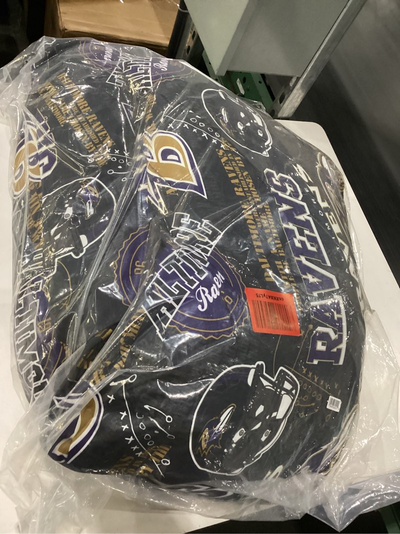 FOCO Baltimore Ravens NFL Printed Plush Body Pillow