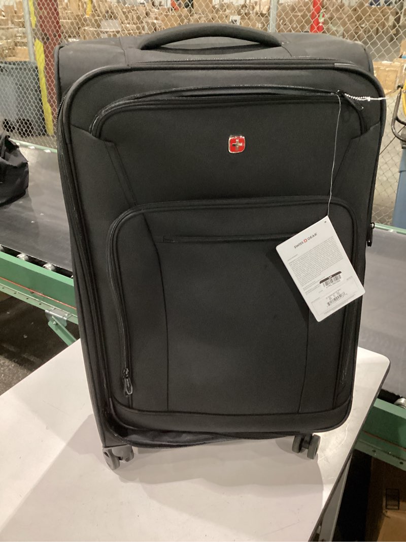 Condition photo showing Good Condition for swissgear zurich softside large checked suitcase - black