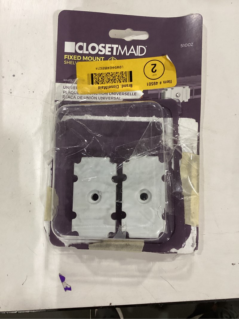 Condition photo showing Good Condition for closetmaid joiner plate