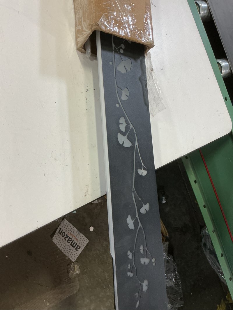 Condition photo showing As Is for modern outdoor wall lights 44.9 inch led long wall sconce 3000k exterior light fixture porch lights 40w exterior lighting fixtures for patio balcony terrace garden 44.9in