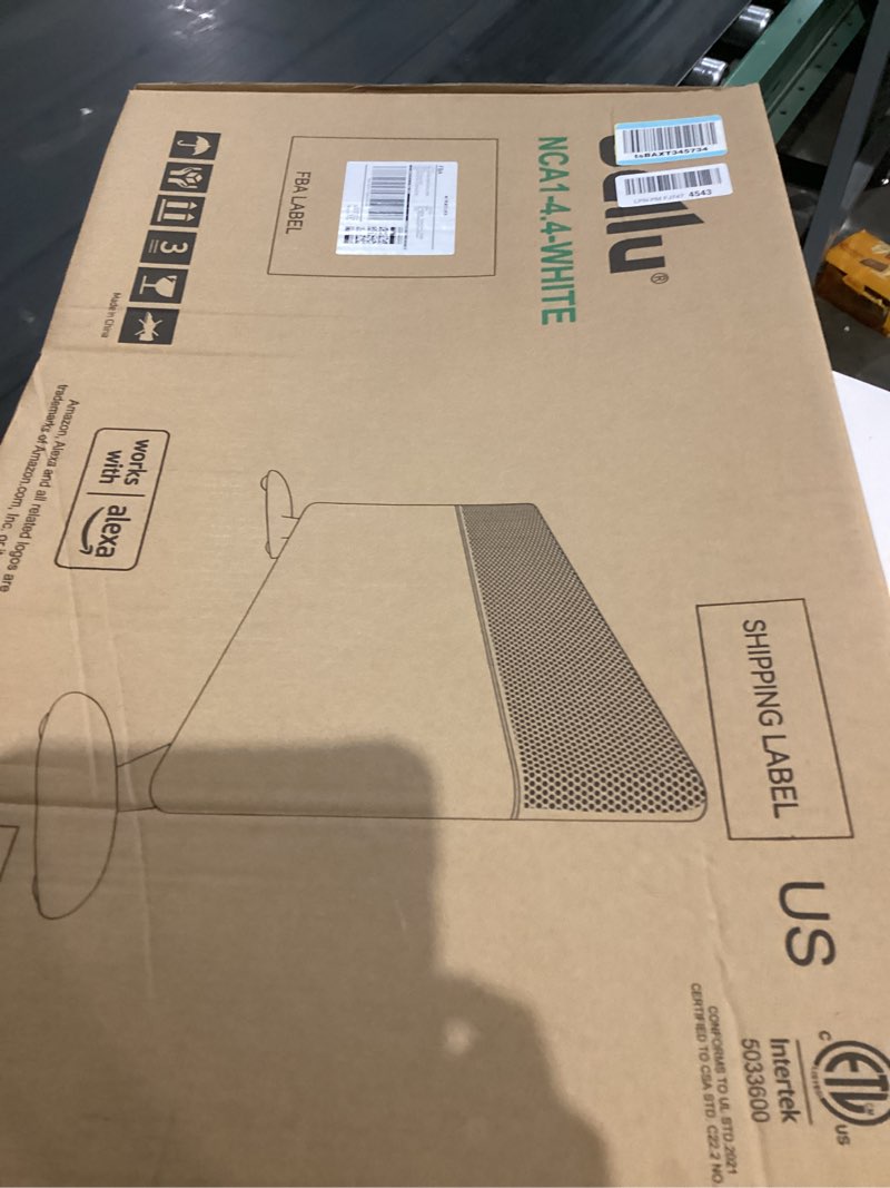 Condition photo showing As Is for Ballu Convection Panel Space Heater for Large Room,1500W Electric Heater with Programmable Thermostat,WiFi App Control,Standing or Wall Mount,Smart Quiet Heater for Indoor Use,Works with Alexa,White Standard White