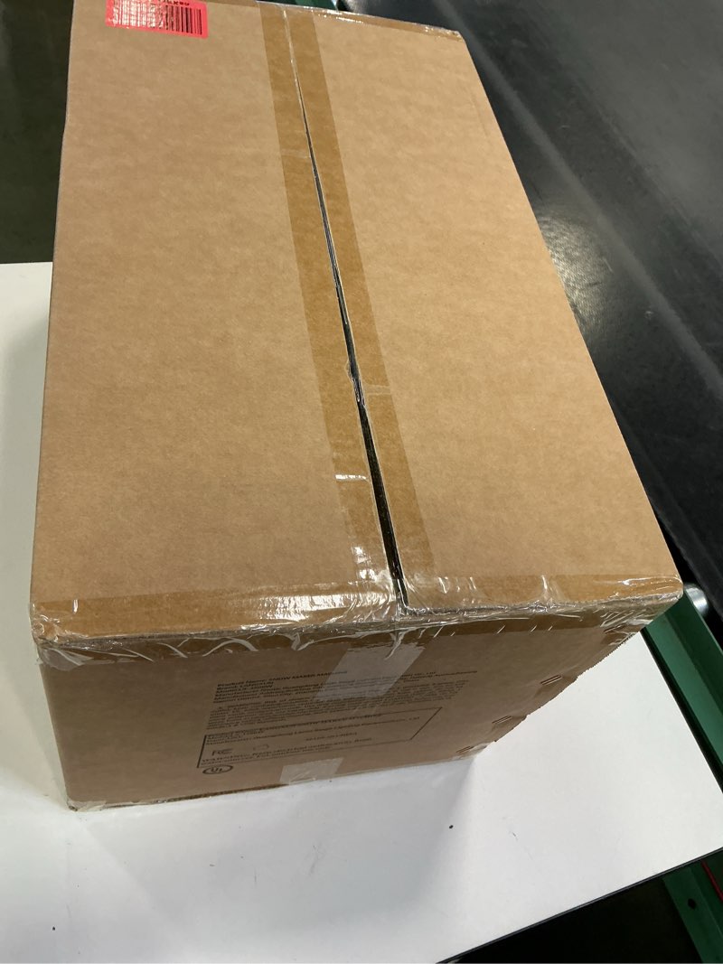 Condition photo showing New/Like New for LANGXUN 1500W Snow Machine with Manual & Wireless Remote Control | Large Output Snowmaking Machine for Indoor & Outdoors | Adjustable Snowflake Size | Perfect for Christmas, Weddings, and Parties