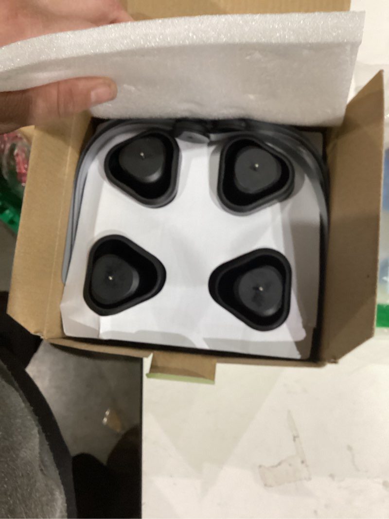 Condition photo showing New/Like New for Fly Fans for Tables, Fly Fan Outdoor Indoor Keep Flies Away, Table Top Spinner with Holographic Blades, Flies Deterrent for Picnic, Restaurant, Party, Home, BBQ (4 Pack) Modern