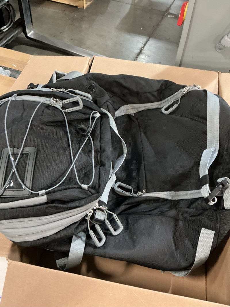 Condition photo showing item condition for 55L-70L Expandable Ski Boot Bag – Waterproof, Durable with Helmet Compartment – Ideal for Ski & Snowboard Gear – Men & Women Ice Blue