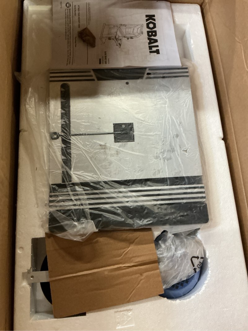 Condition photo showing As Is for KB 9-IN 3-AMP STATIONARY JDD2401I-II