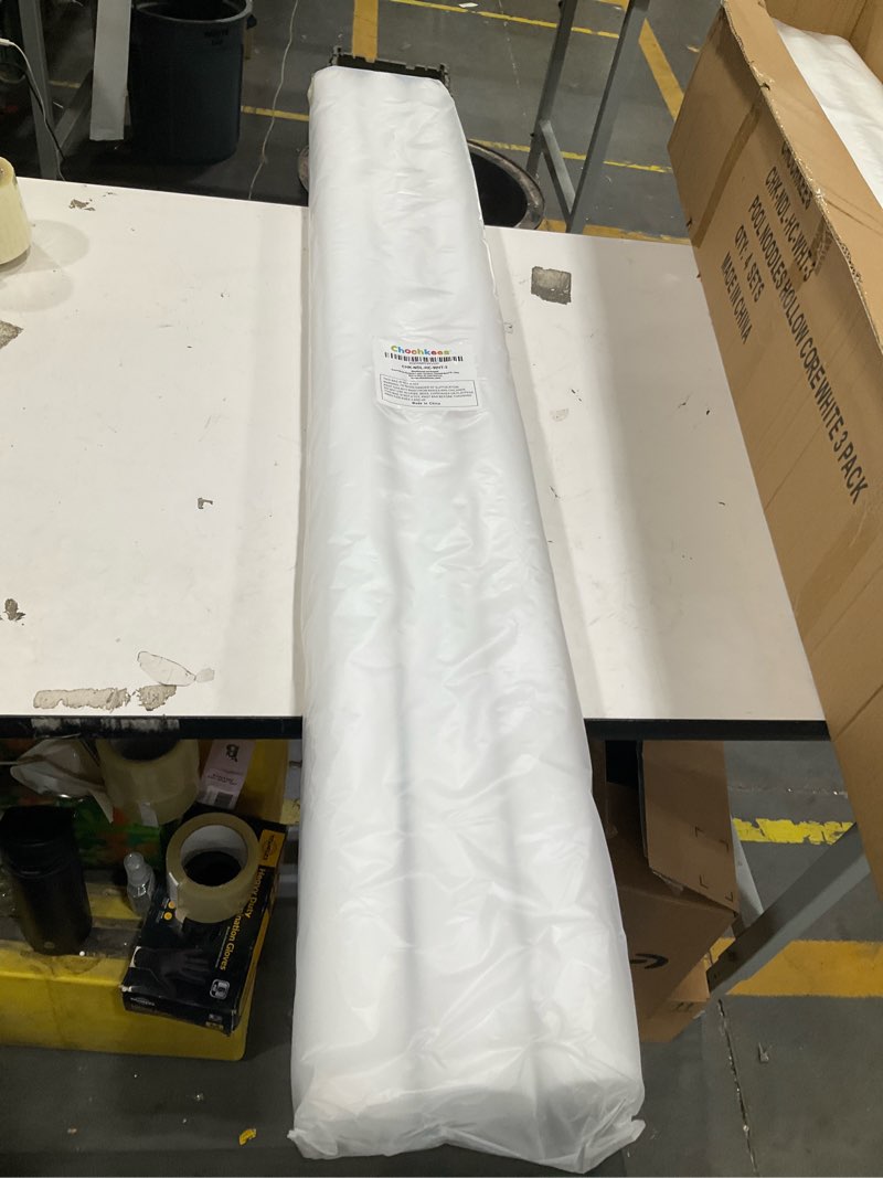 Condition photo showing New/Like New for white pool noodles 52" x 2.5" inch swimming solid core foam tube, floating thick noodles for floating, pool accessories 3-pack