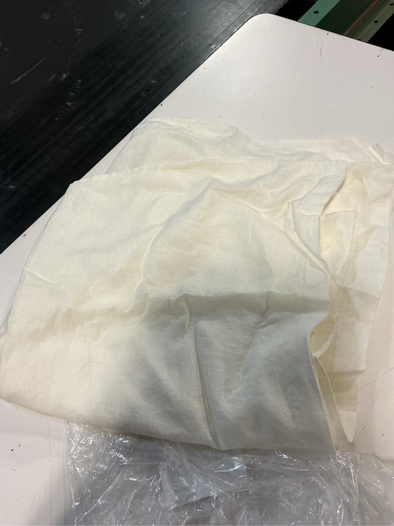 Condition photo showing Good Condition for european linen euro sham, euro, ivory
