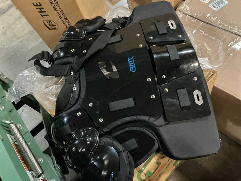 Condition photo showing Good Condition for champro amt umpire chest protector black medium (13")