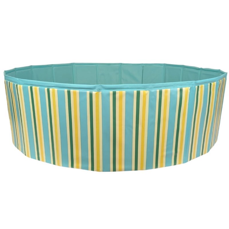 vibrant life round collapsible pet pool, 39"