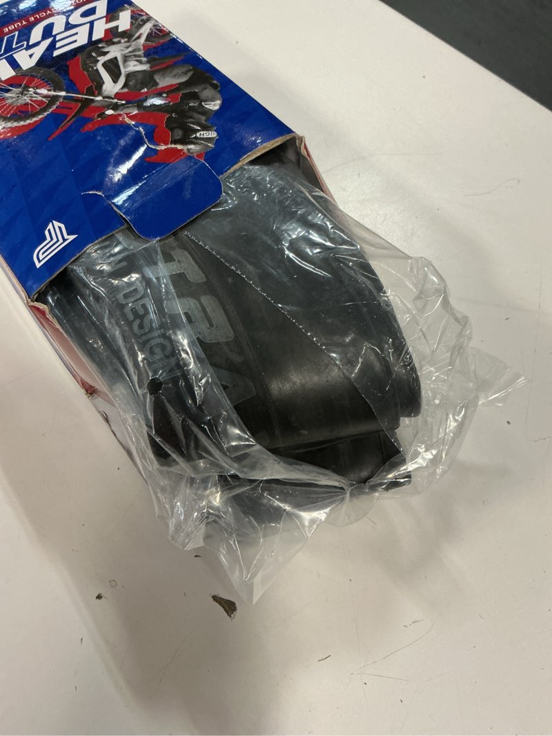 Condition photo showing Good Condition for pivotrax 3.00-12 (80/100-12) 12" heavy duty inner tube - 2mm - tr4 valve honda crf70 crf110 suzuki drz110, jr80 kawasaki kx65, kx110, klx110 yamaha ttr90, pw80 coolster taotao razor syx motos