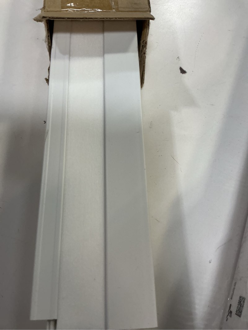 BlindsAvenue Cellular Honeycomb Cordless Polyester Shade, 9/16" Single Cell, Light Filtering, White,