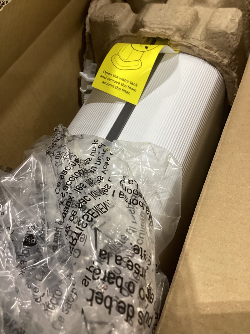 Condition photo showing New/Like New for levoit oasismist 1000s (10l) smart humidifier for home large room bedroom, last 100 hours suitable for indoor plant, cover up to 600ftâ², easy top fill, remoter & voice control, auto mode, quiet, white smart cool mist humidifier 10l