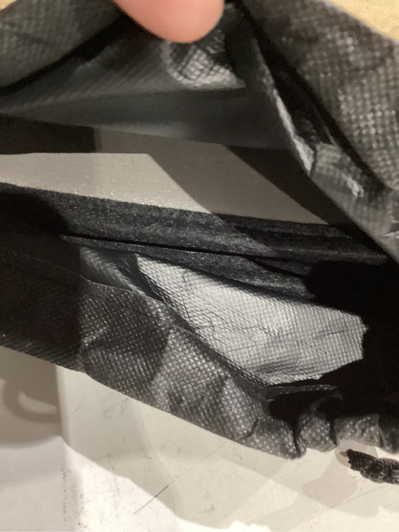 Condition photo showing Good Condition for pigenius windshield sunshade for toyota sienna 2021-2026 no hud, premium grey leather finish matte silver for sienna 2021-2026 w/o hud