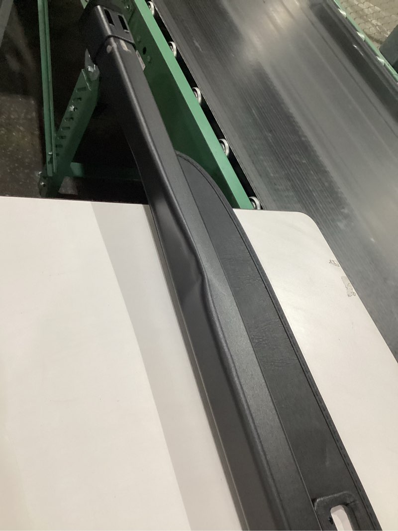 Condition photo showing As Is for Cargo Cover & Double Cargo Net for Hyundai Ioniq 9 2025 2026 Accessories,Retractable Trunk Cover Security Shield Shade Privacy Screen Waterproof Trunk Accessories (Leather)