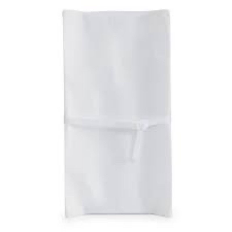 Kolcraft Waterproof Easy-Clean Contoured Diaper Changing Pad, White