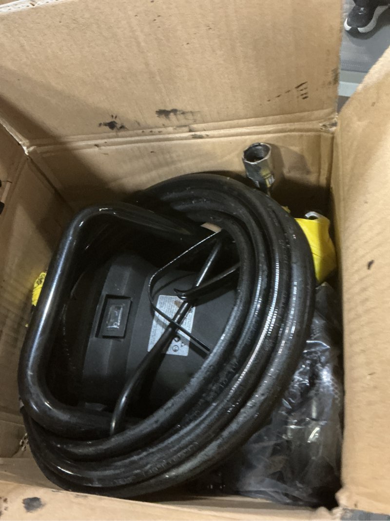 Condition photo showing As Is for vevor 750w stand airless paint sprayer, 3000psi high efficiency electric airless sprayer, fine and even painting effect, handheld paint sprayers for home interior and exterior furniture and fences